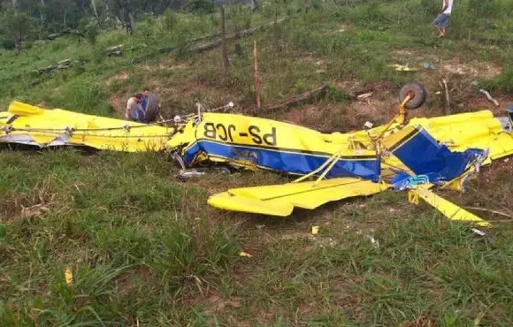 MT registra oito quedas de aviões agrícolas em três meses
